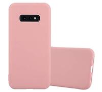 cadorabo Coque pour Samsung Galaxy S10e en Candy Rose Vif - Housse Protection Souple en Silicone TPU avec Anti-Choc et Anti-Rayures - Ultra Slim Fin Gel Case Cover Bumper