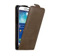 cadorabo Coque pour Samsung Galaxy S3 / S3 Neo en Marron CAFÉ - Housse Protection en Style Flip avec Fermoire Magnétique - Etui Poche Folio Case Cover