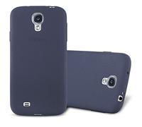 cadorabo Coque pour Samsung Galaxy S4 en Frost Bleu FONCÉ - Housse Protection Souple en Silicone TPU avec Anti-Choc et Anti-Rayures - Ultra Slim Fin Gel Case Cover Bumper