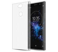 cadorabo Coque pour Sony Xperia XA2 Plus en Complet Transparent - Housse Protection Souple en Silicone TPU avec Anti-Choc et Anti-Rayures - Ultra Slim Fin Gel Case Cover Bumper