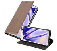 cadorabo Coque pour Sony Xperia XZ2 en Marron CAFÉ - Housse Protection avec Fermoire Magnétique, Stand Horizontal et Fente Carte - Portefeuille Etui Poche Folio Case Cover