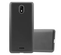 cadorabo Coque pour WIKO View GO en Metallic Gris - Housse Protection Souple en Silicone TPU avec Anti-Choc et Anti-Rayures - Ultra Slim Fin Gel Case Cover Bumper