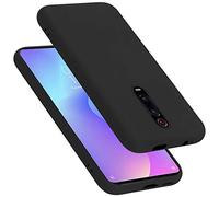cadorabo Coque pour Xiaomi 9T/K20/K20 Pro en Liquid Black - Housse Protection Souple en Silicone TPU avec Anti-Choc et Anti-Rayures - Ultra Slim Fin Gel Case Cover Bumper