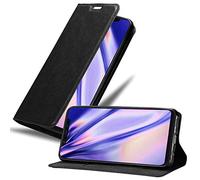cadorabo Coque pour Xiaomi Mi 8 en Noir Nuit - Housse Protection avec Fermoire Magnétique, Stand Horizontal et Fente Carte - Portefeuille Etui Poche Folio Case Cover