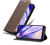 cadorabo Coque pour Xiaomi Mi 8 Lite en Marron CAFÉ - Housse Protection avec Fermoire Magnétique, Stand Horizontal et Fente Carte - Portefeuille Etui Poche Folio Case Cover