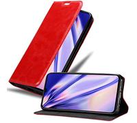 cadorabo Coque pour Xiaomi Mi 9 en Rouge DE Pomme - Housse Protection avec Fermoire Magnétique, Stand Horizontal et Fente Carte - Portefeuille Etui Poche Folio Case Cover