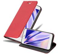 cadorabo Coque pour Xiaomi Mi A1 / Mi 5X en Rouge DE Pomme - Housse Protection avec Fermoire Magnétique, Stand Horizontal et Fente Carte - Portefeuille Etui Poche Folio Case Cover