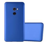 cadorabo Coque pour Xiaomi Mi Mix 2 en Metallic Bleu - Housse Protection Souple en Silicone TPU avec Anti-Choc et Anti-Rayures - Ultra Slim Fin Gel Case Cover Bumper
