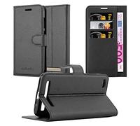 cadorabo Coque pour Xiaomi RedMi 5A en Noir DE Jais - Housse Protection avec Fermoire Magnétique, Stand Horizontal et Fente Carte - Portefeuille Etui Poche Folio Case Cover