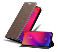 cadorabo Coque pour Xiaomi RedMi K20 / Mi 9 T en Marron CAFÉ - Housse Protection avec Fermoire Magnétique, Stand Horizontal et Fente Carte - Portefeuille Etui Poche Folio Case Cover