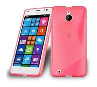 Cadorabo DE-105811 coque pour téléphone Rouge pour Nokia Lumia 850