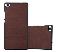 Cadorabo DE-109951 coque pour téléphone Marron pour Huawei P8