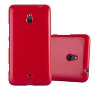 Cadorabo DE-110294 coque pour téléphone Rouge pour Nokia Lumia 1320