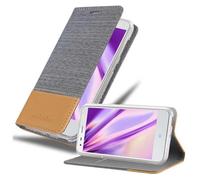 Cadorabo DE-114828 coque pour téléphone Gris pour ZTE Blade S6