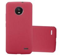 Cadorabo DE-120944 coque pour téléphone Rouge pour Motorola MOTO E4
