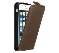 Cadorabo DE-121350 coque pour téléphone Marron pour Apple iPhone 5 / 5S / SE 2016
