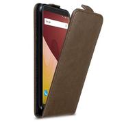 Cadorabo DE-133750 coque pour téléphone Marron pour Wiko WIKO VIEW PRIME