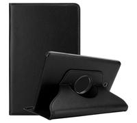cadorabo Coque Tablette pour Samsung Galaxy Tab A 2016 (10.1" Zoll) SM-T585N / T580N en Noir SUREAU - Housse Protection Auto Wake Up avec Stand Horizontal et Fermeture de Bande Élastique