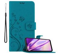 Cadorabo DE-153136 coque pour téléphone Bleu pour Huawei Y6P