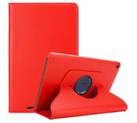 Cadorabo Housse Pour Tablette Huawei Matepad T 10 (9.7 Zoll) / T 10s (10.1 Zoll) En Rouge Pavot - Étui De Protection Sans Auto Wake Up Avec Fonction De Support Et Fermeture Par Bande Élastique