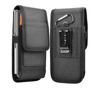 cadorabo Etui pour Portable avec Clip Ceinture Compatible avec Honor Magic 7 Pro en Noir -360 degrés Etui de Protection avec Passant pour Ceinture - Housse Ceinture avec Mousqueton
