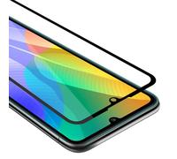 Cadorabo film blindé pour Huawei Y6P film de protection en noir plein film écran tempéré verre de protection