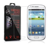 Cadorabo Film blindé pour Samsung Galaxy S3 MINI Film de protection en transparent Verre de protection d'écran trempé