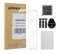 Cadorabo film blindé pour Samsung Galaxy S9 PLUS film de protection en blanc film plein écran tempéré verre de protection