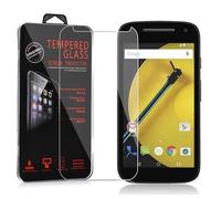 Cadorabo Film de protection pour Motorola MOTO E (1.Gen.) en Transparent Verre de protection d'écran trempé