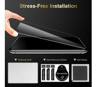 Cadorabo Film de protection pour Motorola MOTO ONE en transparent Verre de protection trempé