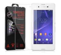 Cadorabo Film de protection pour Sony Xperia E3 en transparent Verre trempé de protection d'écran