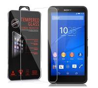 Cadorabo Film de protection pour Sony Xperia E4 en transparent Verre trempé de protection d'écran