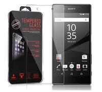 Cadorabo Film de protection pour Sony Xperia Z5 en transparent Verre trempé de protection d'écran