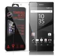 Cadorabo Film de protection pour Sony Xperia Z5 PLUS en transparent Verre trempé de protection d'écran