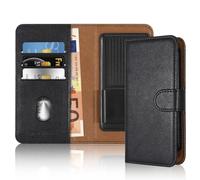 cadorabo Housse à Rabat Compatible avec Blackview N6000-Housse pour téléphone Portable avec Compartiment pour Carte,PU Cuir 360 degrés Book Cove Portable à Rabat Noir