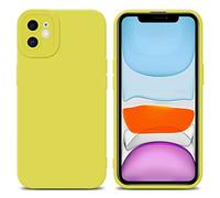Coque pour Apple iPhone 11 en FLUID JAUNE Housse de protection Étui en silicone TPU flexible