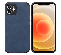 cadorabo Housse Compatible avec Apple iPhone 11 en Saphier Bleu - Coque de Protection en Silicone TPU avec Dos en Similicuir élégant