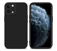 Cadorabo Housse compatible avec Apple iPhone 11 PRO en FLUID NOIR - Étui de protection en silicone TPU flexible