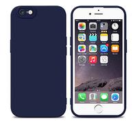 cadorabo Housse Compatible avec Apple iPhone 6 Plus / 6S Plus en Fluid Bleu FONCÉ - Étui de Protection en Silicone TPU Flexible