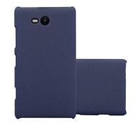 cadorabo Housse Compatible avec Nokia Lumia 820 en Frosty Bleu - Hard Case Étui de Protection à l'aspect givré Contre Les Rayures et Les Chocs