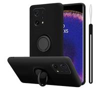 Coque pour Oppo FIND X5 Housse en LIQUID BLACK Etui Case Cover Protection en Silicone TPU telephone portable
