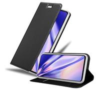 cadorabo Housse Compatible avec Realme X2 Pro/Oppo Reno Ace en Classy Noir - Étui de Protection avec Fermeture magnétique, Fonction de Support et Compartiment pour Carte