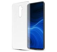 cadorabo Housse Compatible avec Realme X2 Pro/Oppo Reno Ace en Complet Transparent - Étui de Protection en Silicone TPU Flexible