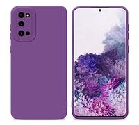 cadorabo Housse Compatible avec Samsung Galaxy S20 en Fluid Violet Mat - Étui de Protection en Silicone TPU Flexible