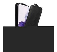 cadorabo Coque Compatible avec Samsung Galaxy S20 en Noir Nuit - Housse Protection en Style Flip avec Fermoire Magnétique - Etui Poche Folio Case Cover