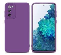 cadorabo Housse Compatible avec Samsung Galaxy S20 FE en Fluid Violet Mat - Étui de Protection en Silicone TPU Flexible