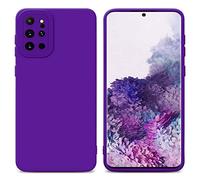 cadorabo Housse Compatible avec Samsung Galaxy S20 Plus en Fluid Violet FONCÉ - Étui de Protection en Silicone TPU Flexible