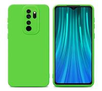 cadorabo Housse Compatible avec Xiaomi RedMi Note 8 Pro en Fluid Vert - Étui de Protection en Silicone TPU Flexible