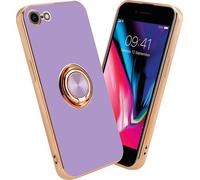 Cadorabo Housse de protection pour Apple iPhone 7 / 7S / 8 / SE 2020 Housse en violet Etui Case Cover protection caméra magnétique
