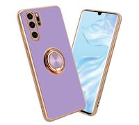 Cadorabo Housse de protection pour Huawei P30 PRO Housse en violet Etui Case Cover protection pour appareil photo support magnétique pour voiture